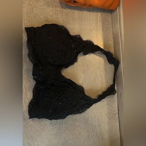 Aerie Black Bralette